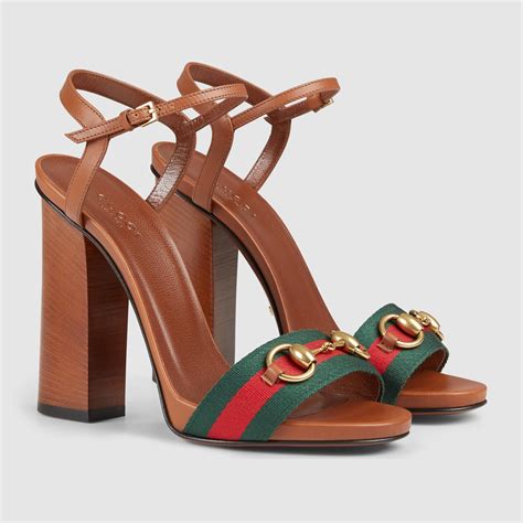 gucci leather strap sandals|Gucci high heels sandals.